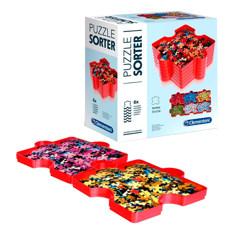 كلمنتوني - قوالب فرز قطع البازل 6 قطع