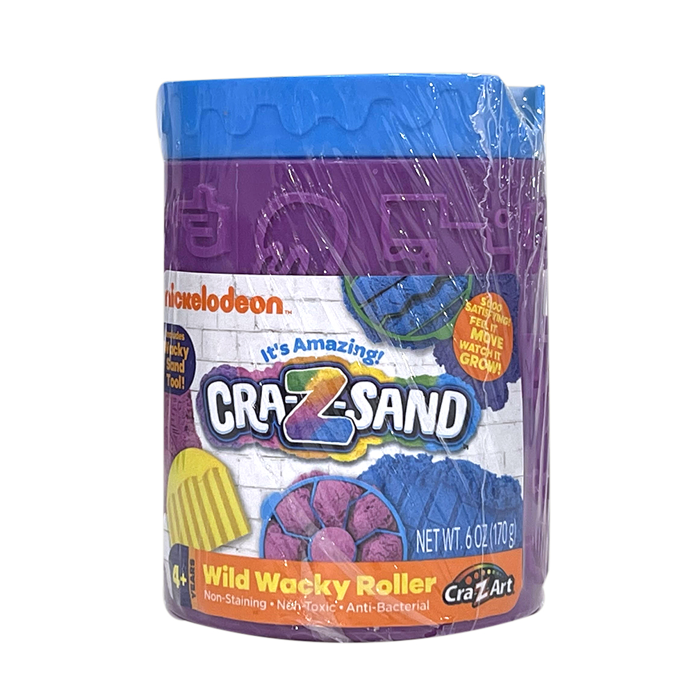 كري زي آرت - عبوة الرمال الحركية واكي وايلد ساند ألوان متعددة