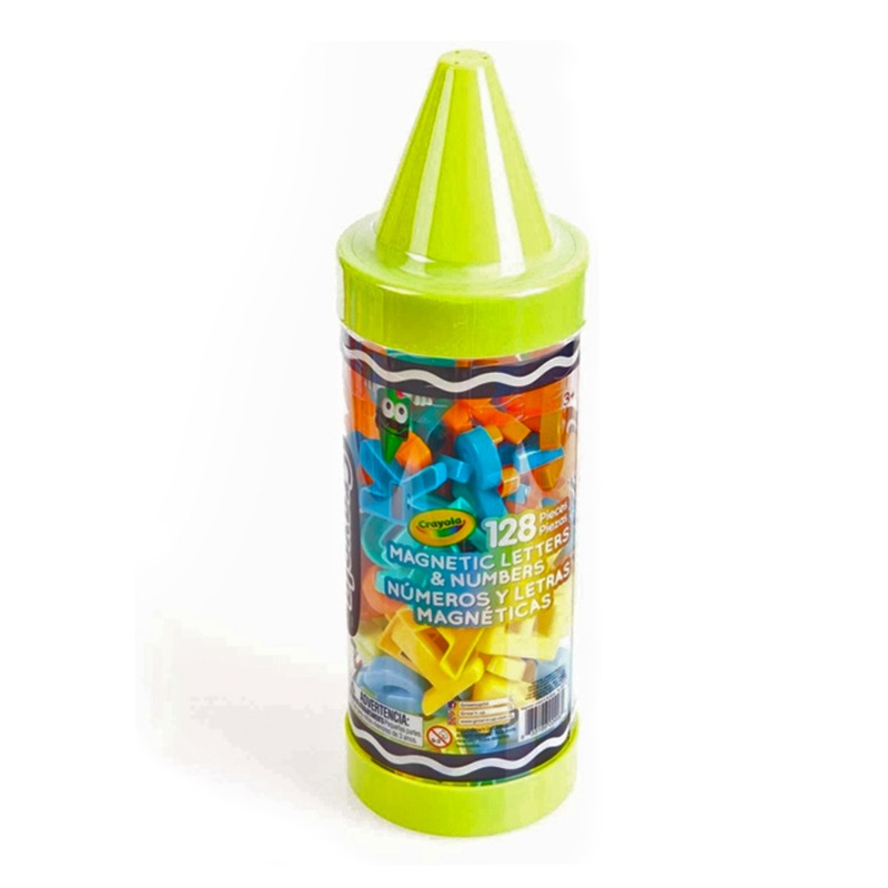 كرايولا الحروف والأرقام المغناطيسية 128 قطعة