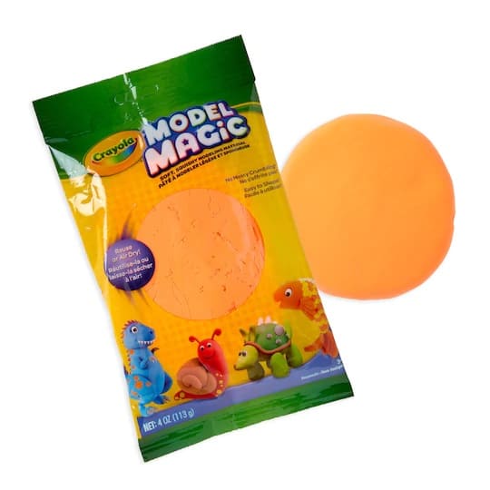 كرايولا - صلصال موديل ماجيك لون برتقالي نيون