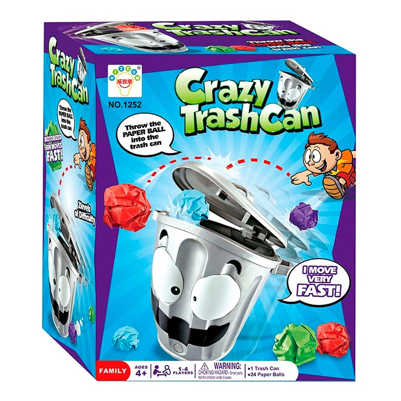 لعبة سلة المهملات المجنونة