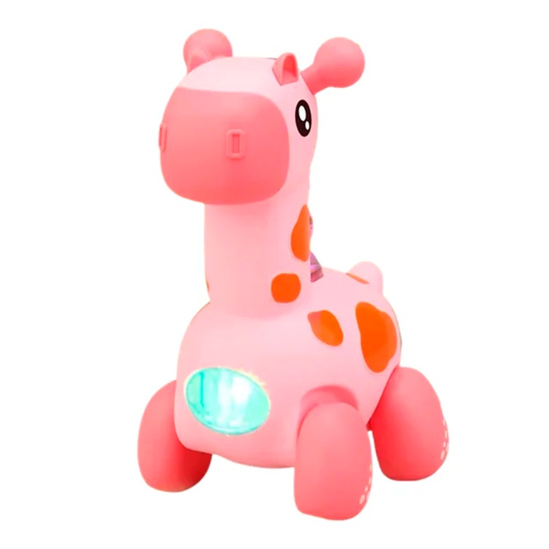 زرافة لطيفة مع الصوت والضوء