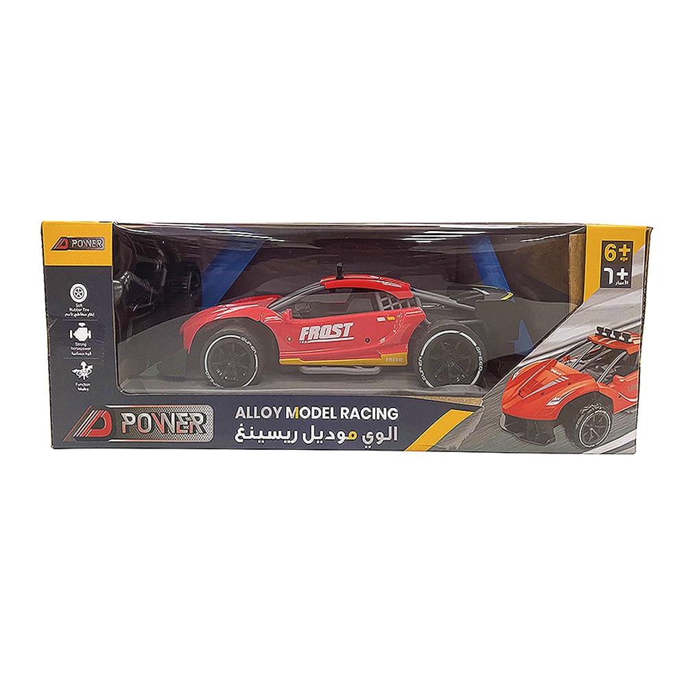 دي باور - سيارة سباق ألوي مودل بجهاز تحكم عن بعد لون أحمر