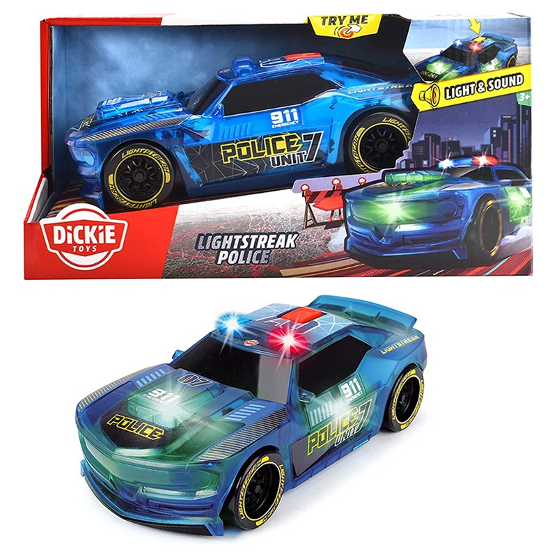 ديكي تويز - سيارة لايت ستريك بوليس
