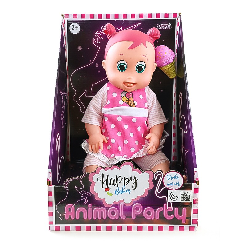 ديميان - دمية هابي بيبيز انيمال بارتي