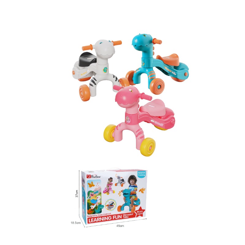 مشاية متعددة الوظائف للأطفال بتصميم الديناصور