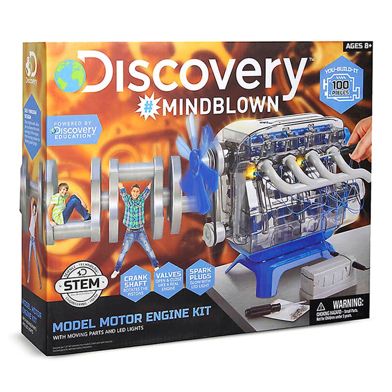 ديسكوفري كيدز - مجموعة تركيب موديل المحرك