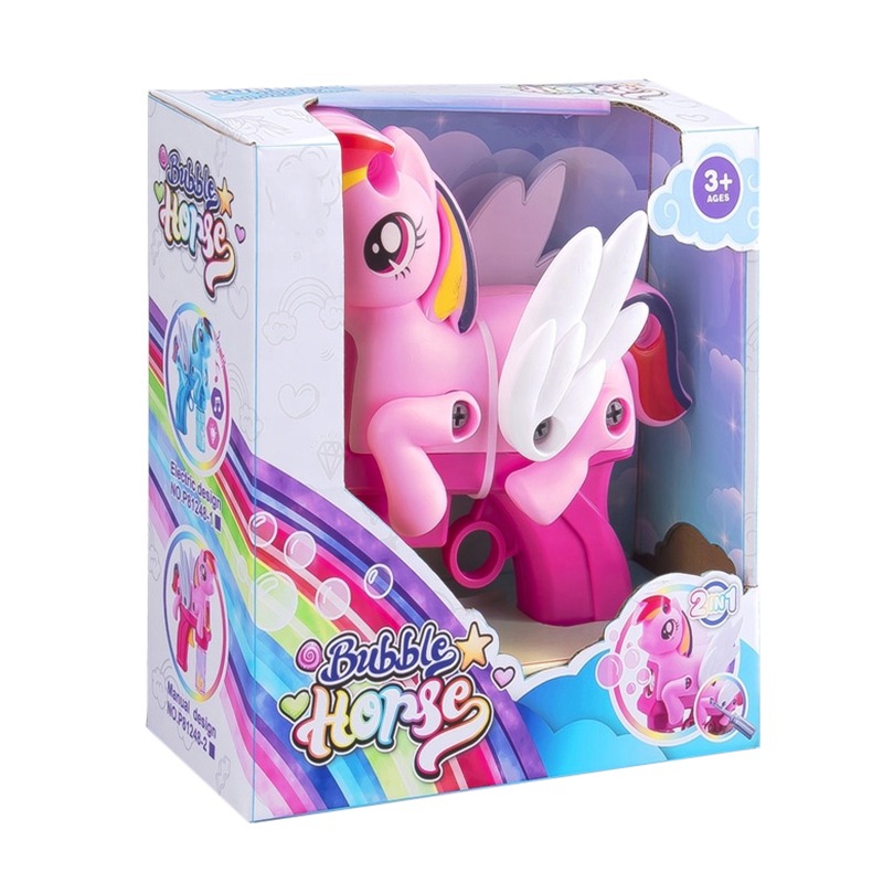 داي - بندقية الفقاعات التفاعلية بتصميم اليونيكورن