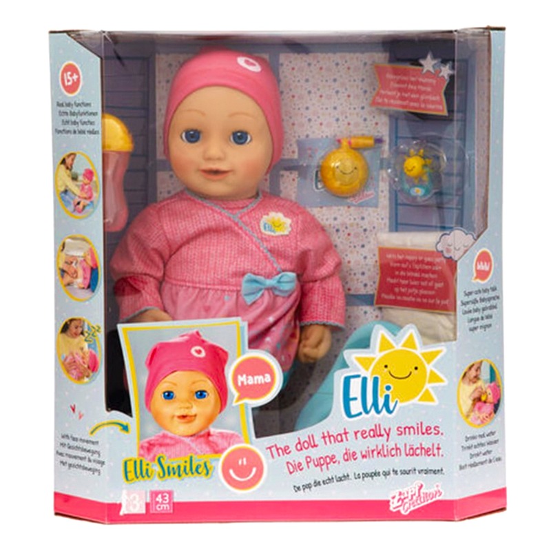 إيملي سمايلز - الدمية التفاعلية 43 سم