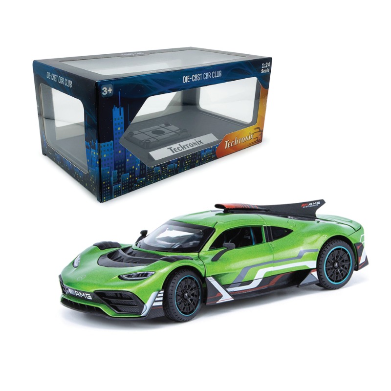 تكنيكس - سيارة مرسيدس بنز 3 أبواب لون اخضر