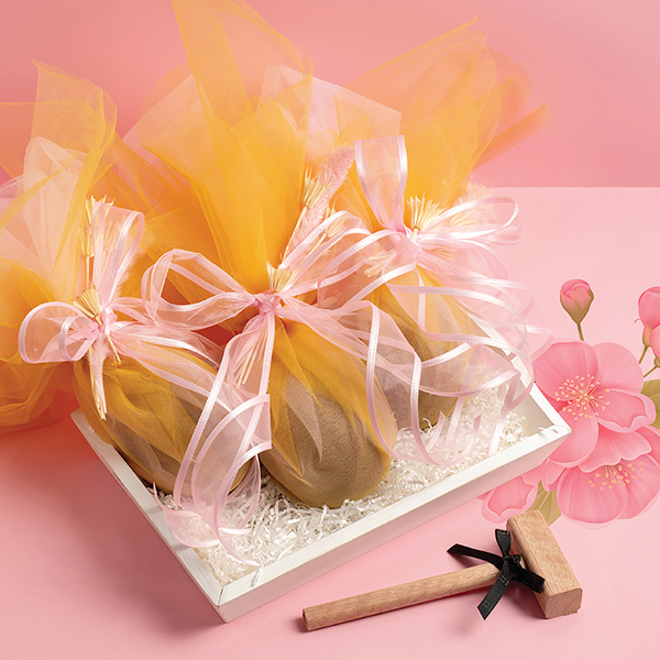 غليز - كاكاو البيضة مع المطرقة