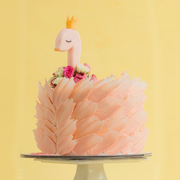 غليز - كيكة البجعة النايمة