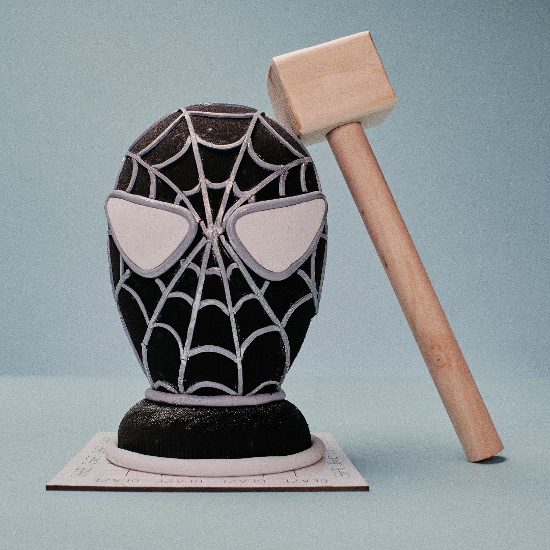 غليز - مطرقة البيض سبايدر مان صغير