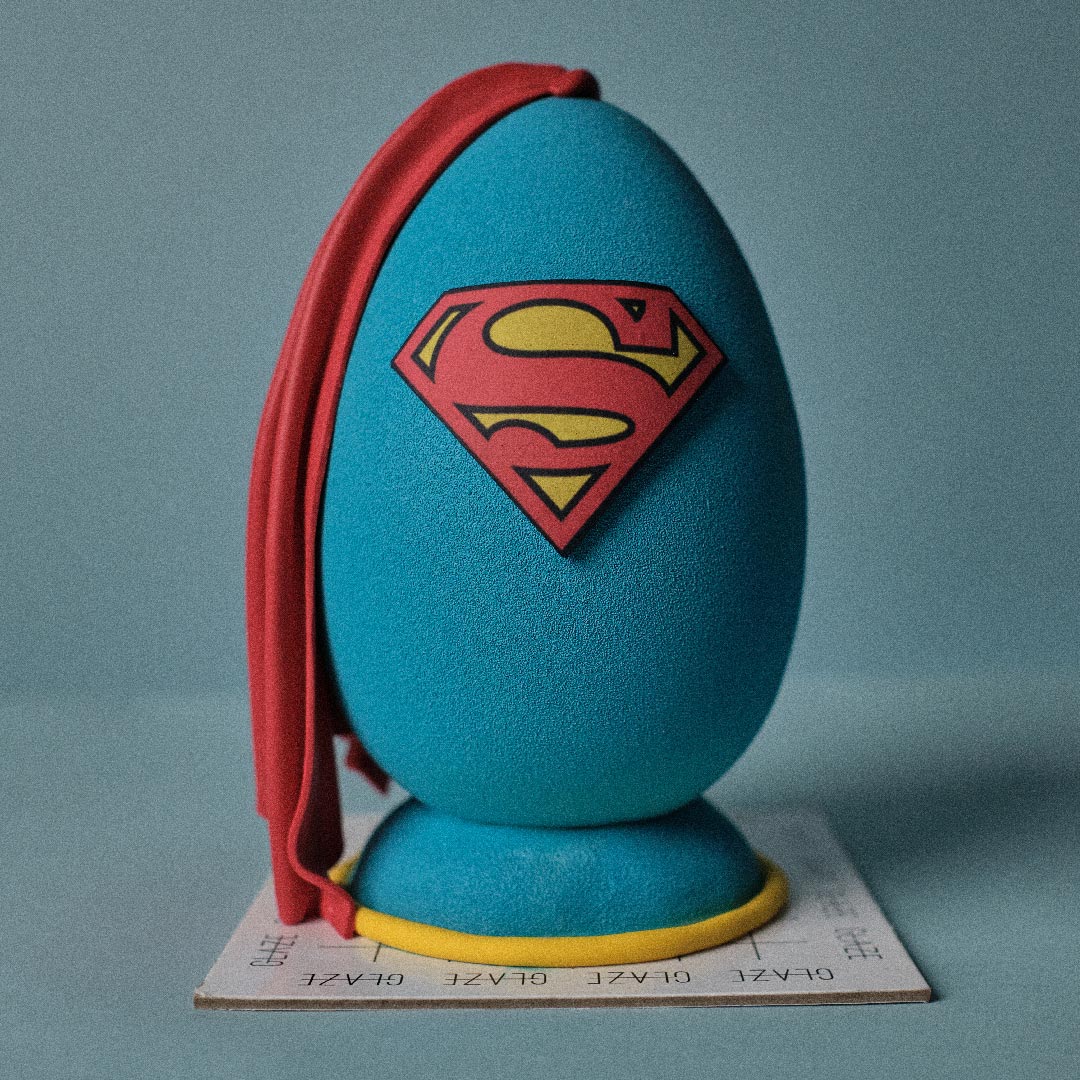 غليز - بيضة مطرقة سوبرمان كبير