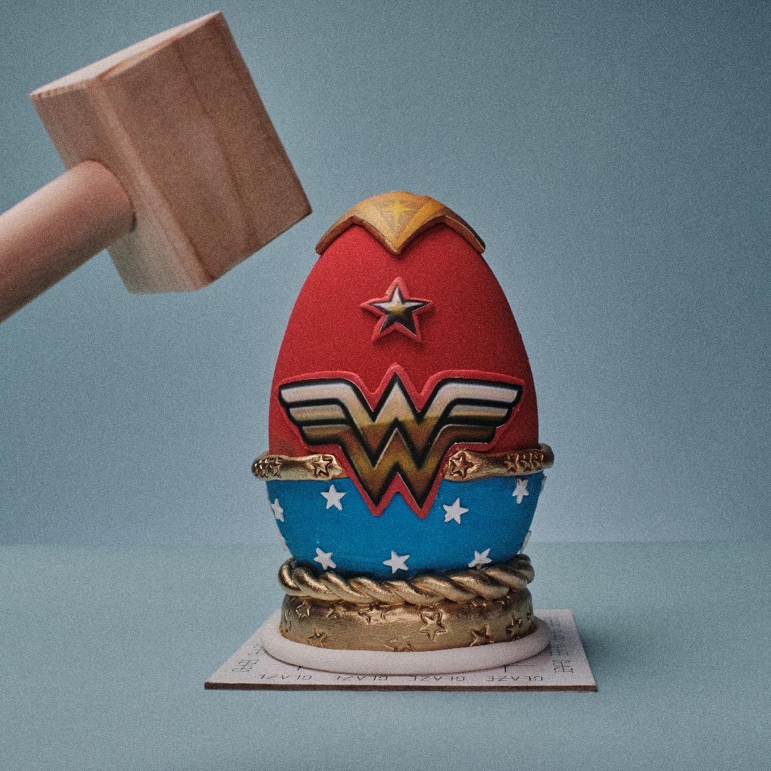 غليز - بيض مطرقة وندر ومان صغير