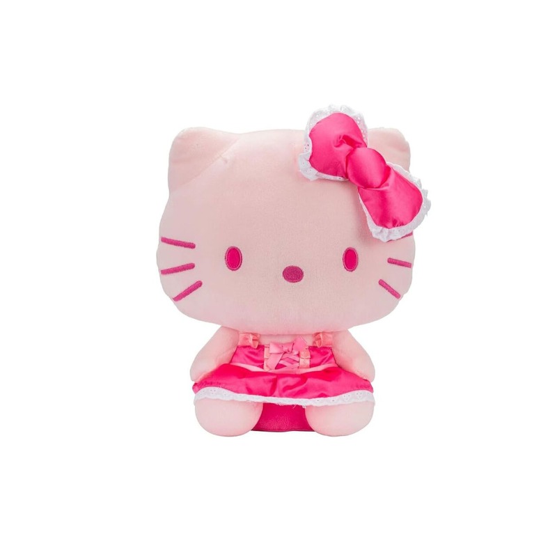 هالو كيتي - دمية هيلو كيتي لون وردي مقاس 12 انش