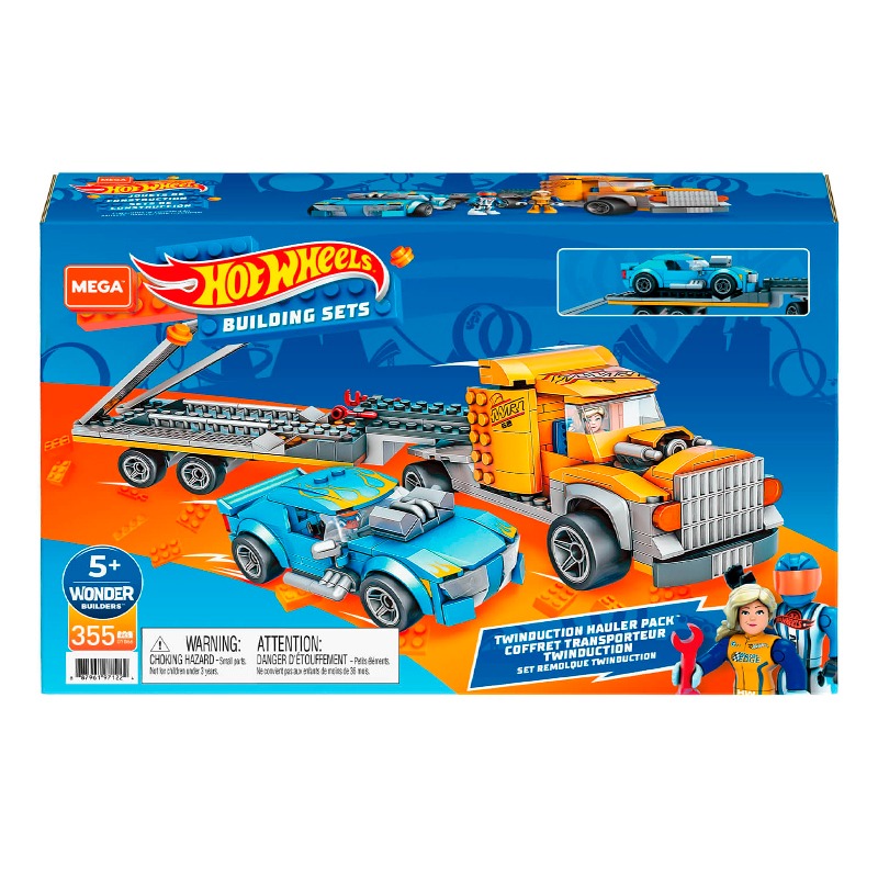 هوت ويلز - مجموعة تركيب سيارات ريسر هايلير 355 قطعة