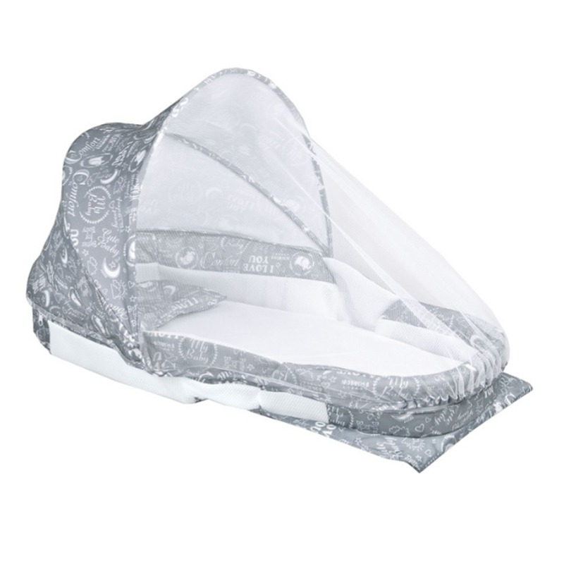 آي بيبي سرير أطفال محمول مع ناموسية