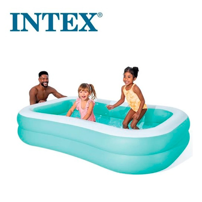 إنتكس - مسبح العائلة لون برتقالي