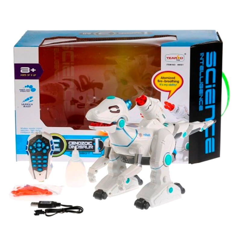 آي أر أي - لعبة روبوت الديناصور التفاعلية بجهاز تحكم عن بعد