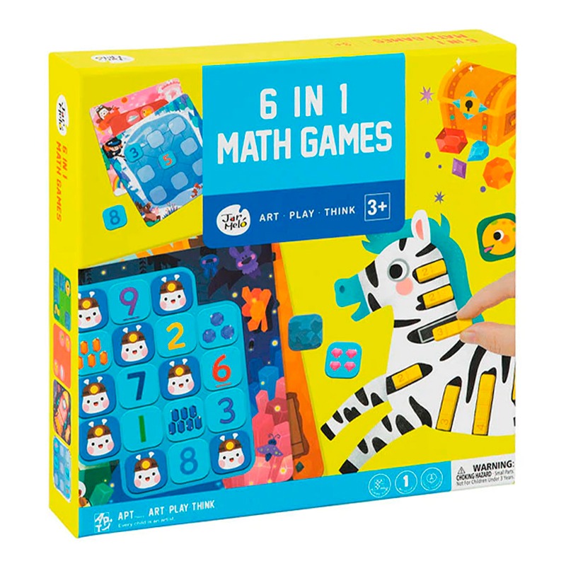 جار ميلو - لعبة تعلم الرياضيات 6 في 1