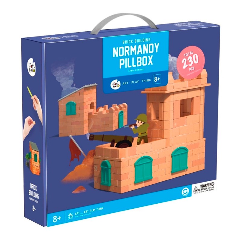 جار ميلو - مجموعة بناء بريك نورماندي بيل بوكس 230 قطعة