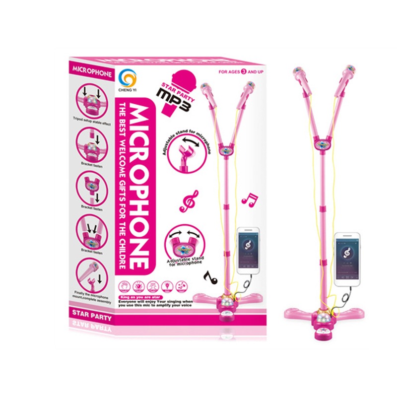 Junca Multifunction Dual Microphone - Pink
