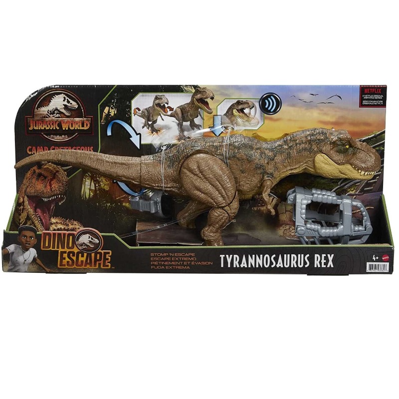 جوراسيك وورلد - ديناصور تي ريكس ستومب آند أتاك