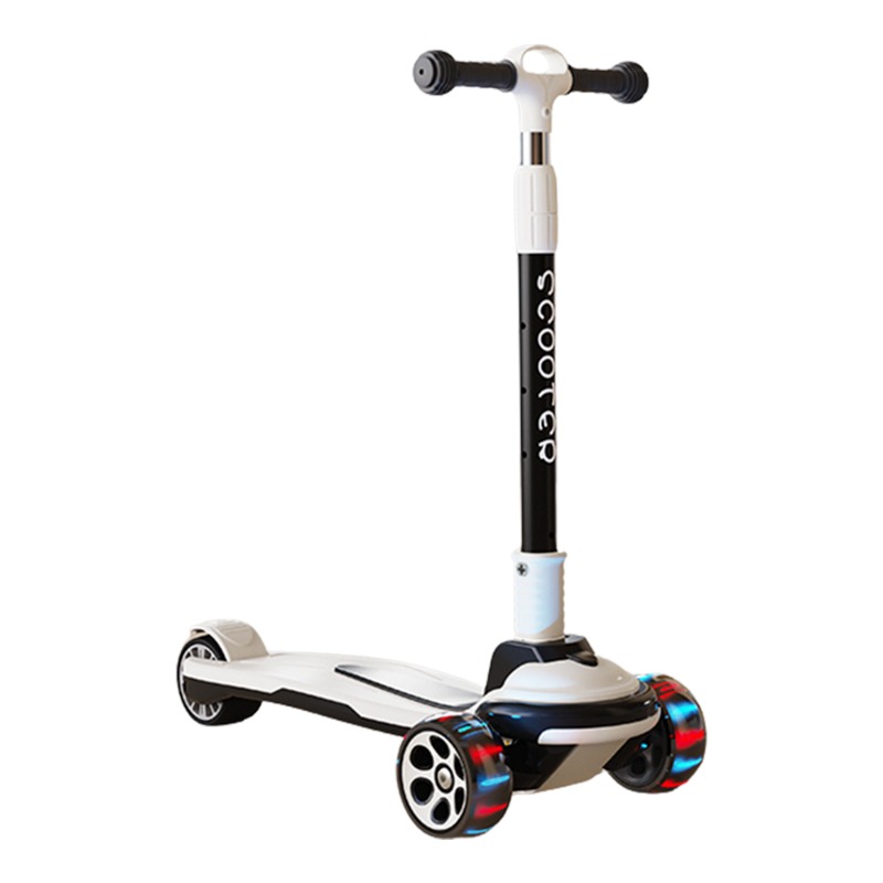 سكوتر أطفال ثلاثي العجلات قابل للطي والتعديل