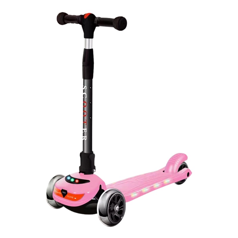 سكوتر أطفال ثلاثي العجلات قابل للطي والتعديل