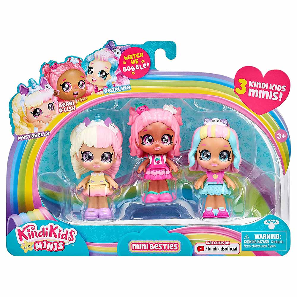 كيندي كيدز - مجموعة دمى ميني بيستي المعطرة