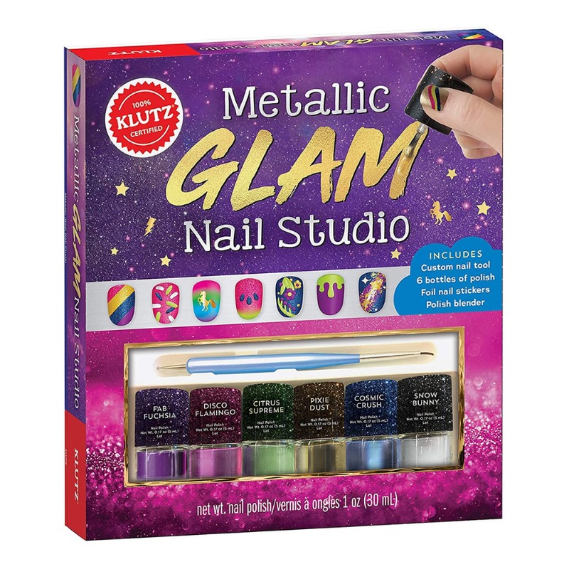 كلوتز - فن ستوديو الأظافر ميتاليك جلام
