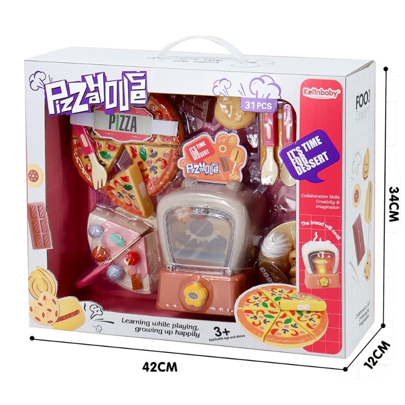 Kolinbaby Pizza And Dessert Playset