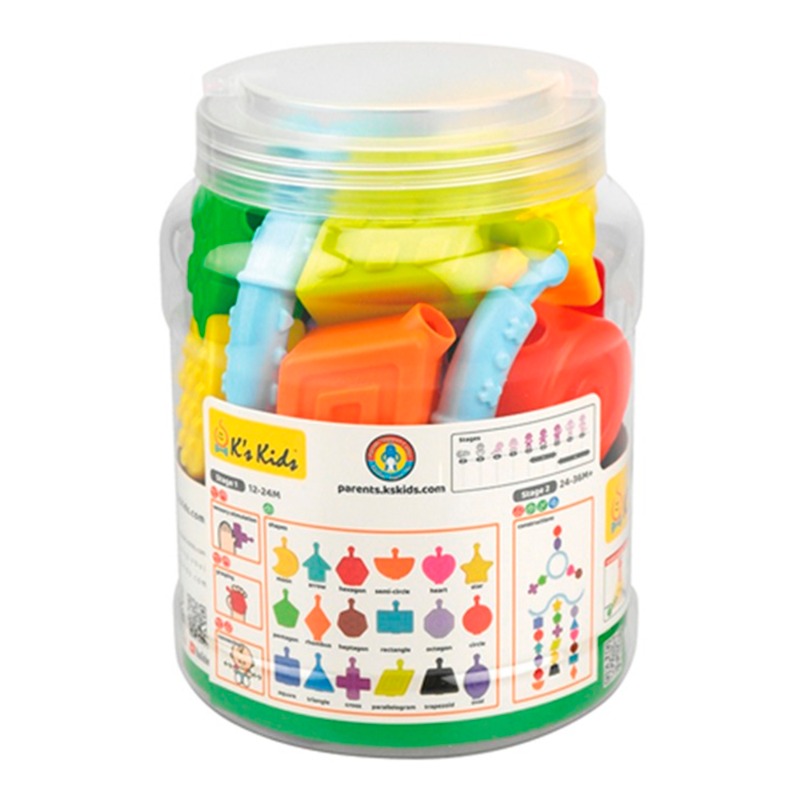 كيز كيدز - أشكال تعليمية 18 قطعة