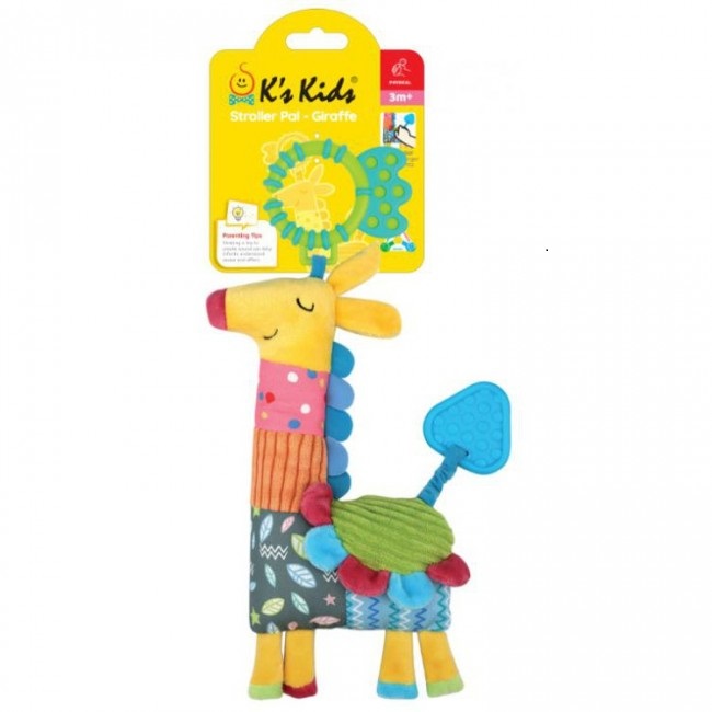 كيز كيدز - علاقة لعربة الاطفال شكل زرافة