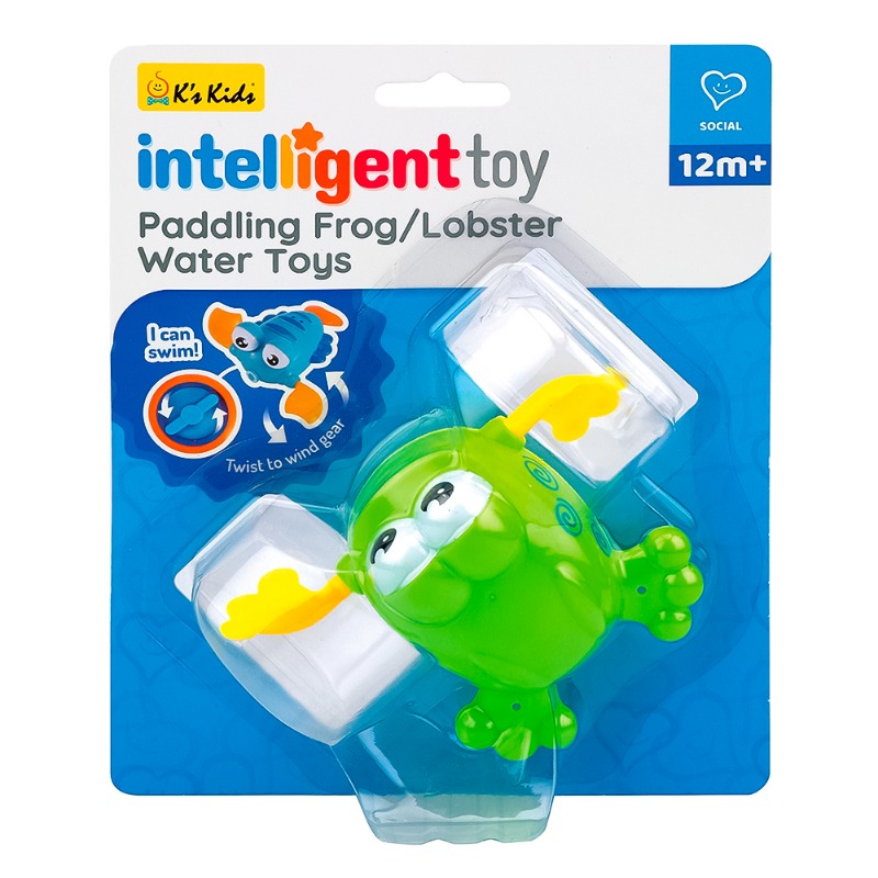 لعبة ضفدع التجديف للماء