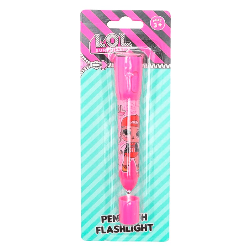 لول سربرايز - قلم مع مصباح يدوي