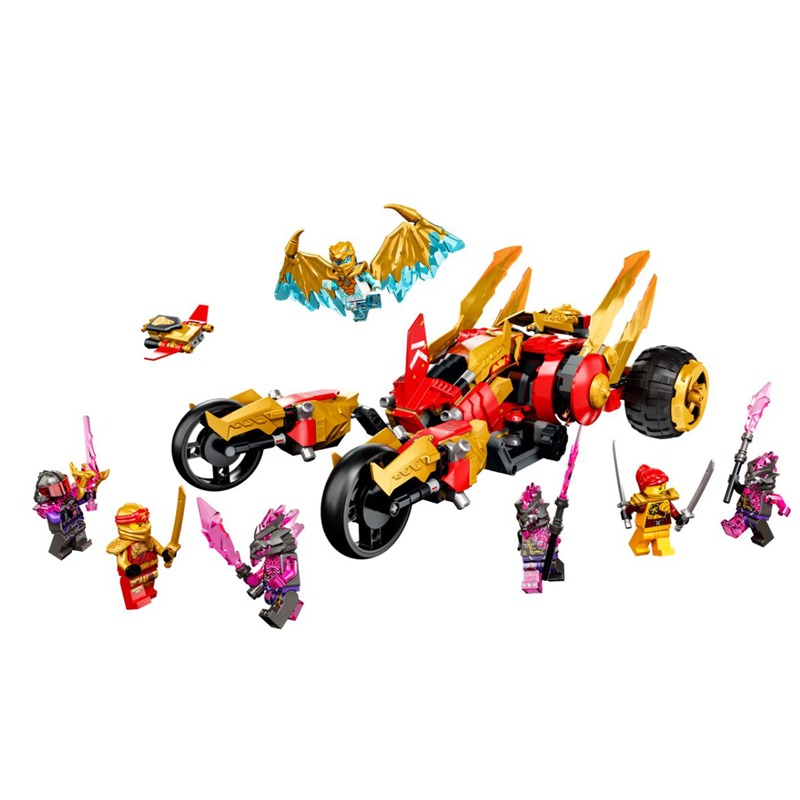 ليجو نينجاجو - مجموعة بناء كايز جولدن دراجون رايدر