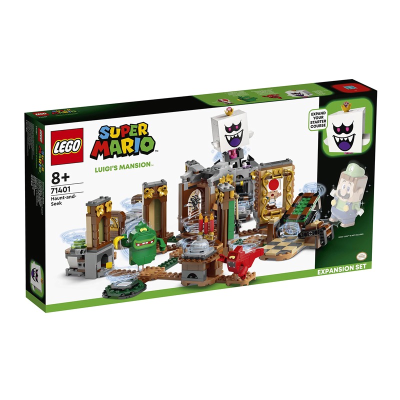 ليجو سوبر ماريو - مجموعة بناء قصر لويجي هانت آند سيك 71401