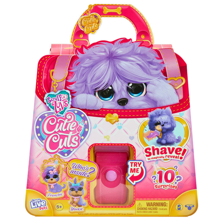 Little Live Pets Scruff A Luv Cutie Cuts - Purple