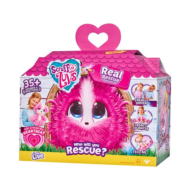 سكراف لافز - مجموعة الإنقاذ للحيوانات الأليفة لون وردي