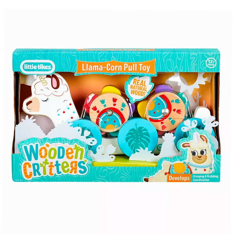 ليتل تايكس - لعبة السحب الخشبية ديناصور