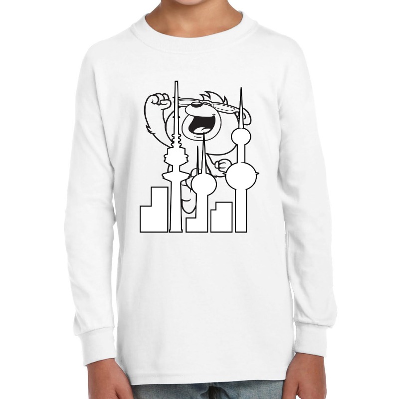 تي شيرت أكمام طويلة - دبدوب وأبراج الكويت