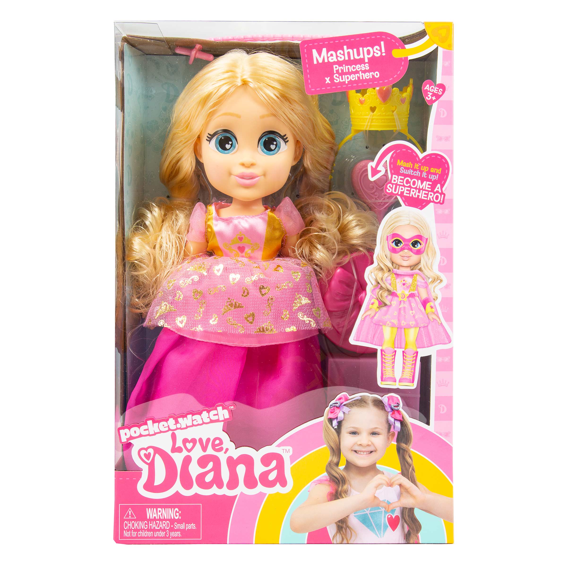 لوف ديانا - دمية برينسيس سوبر هيرو