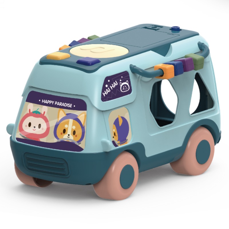 فارز الأشكال بتصميم الحافلة 2 في 1