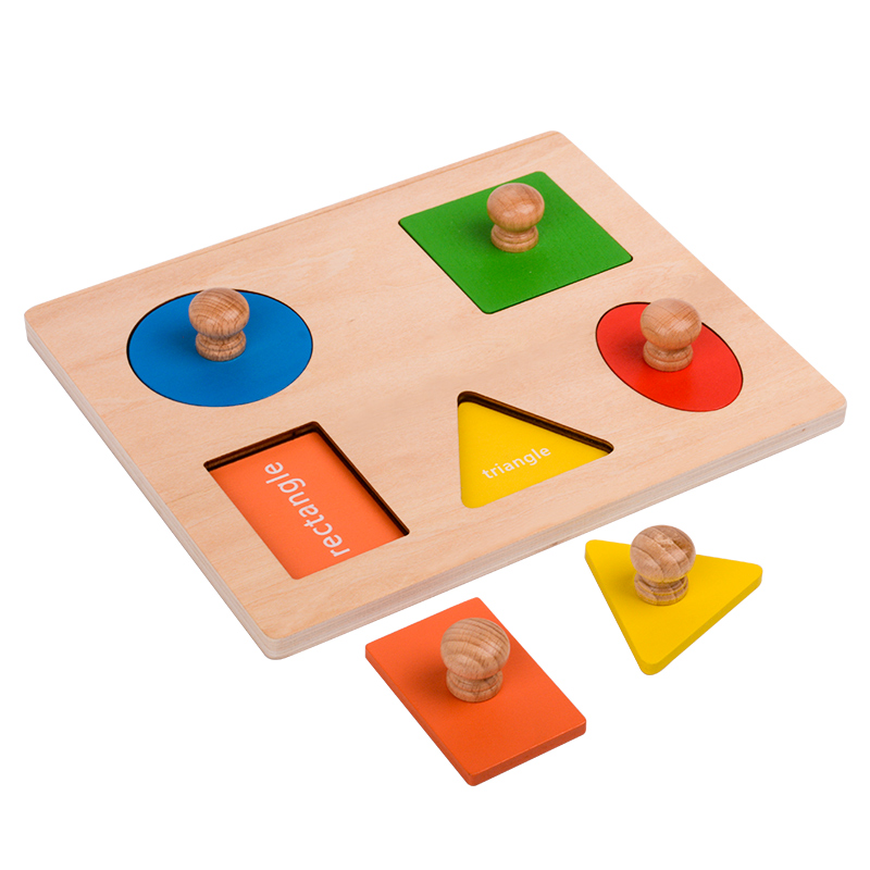 لوسي آند وانج - مجموعة الأشكال الهندسية الخشبية