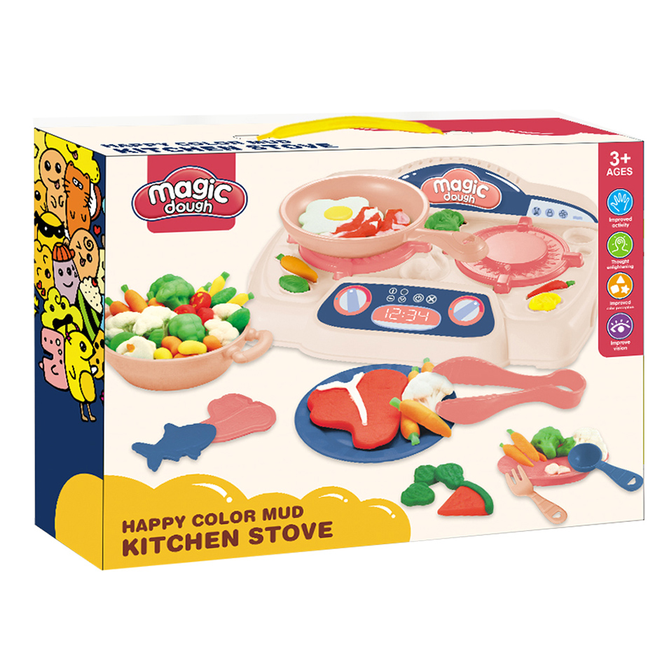 ماجيك دو - مجموعة الصلصال السحري مع موقد الطعام