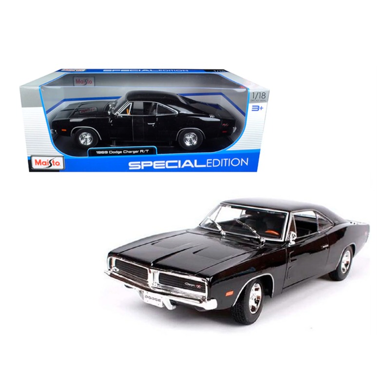 1: 18 مايستو - سيارة دودج تشارجر آر تي - لون أسود