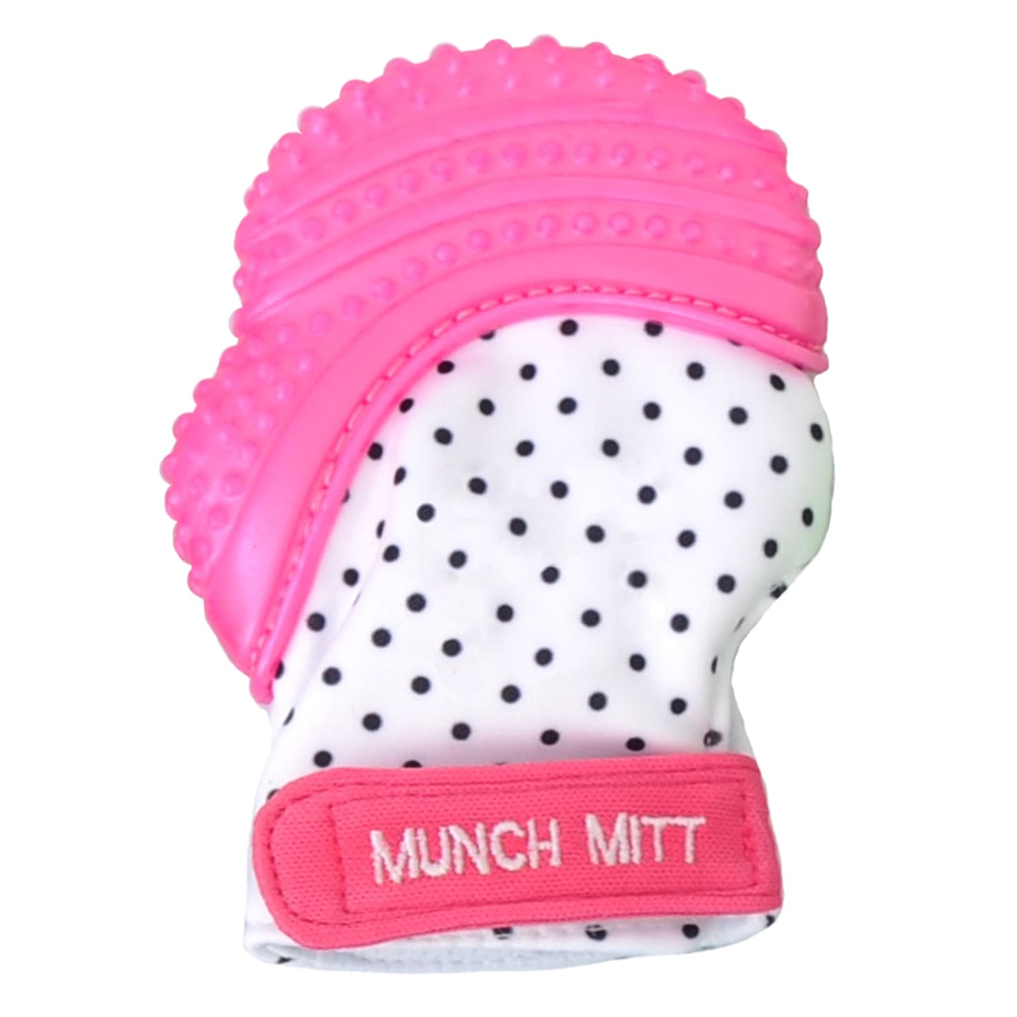 مالاركي كيدز - عضاضة أسنان مونش ميت لون وردي