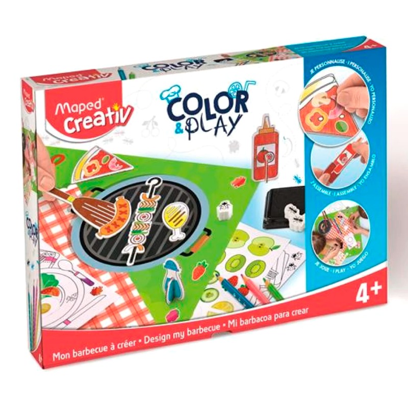 مابيد - لوحة التلوين والإبداع - مجموعة الباربكيو